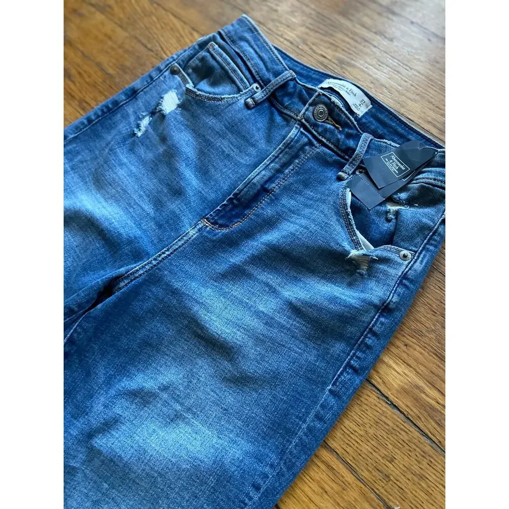 ABERCROMBIE & FITCH 'The Super Skinny Ankle High Rise' sz 4/27 (NWT)